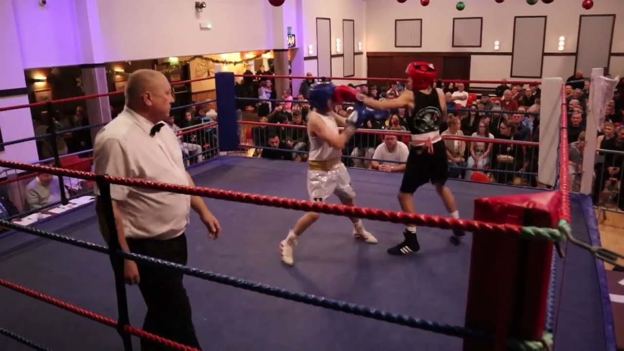 Full fight - Alex Derrick ( Paddy John’s) v Lennon Green ( South Bristol). 16/12/2023 background