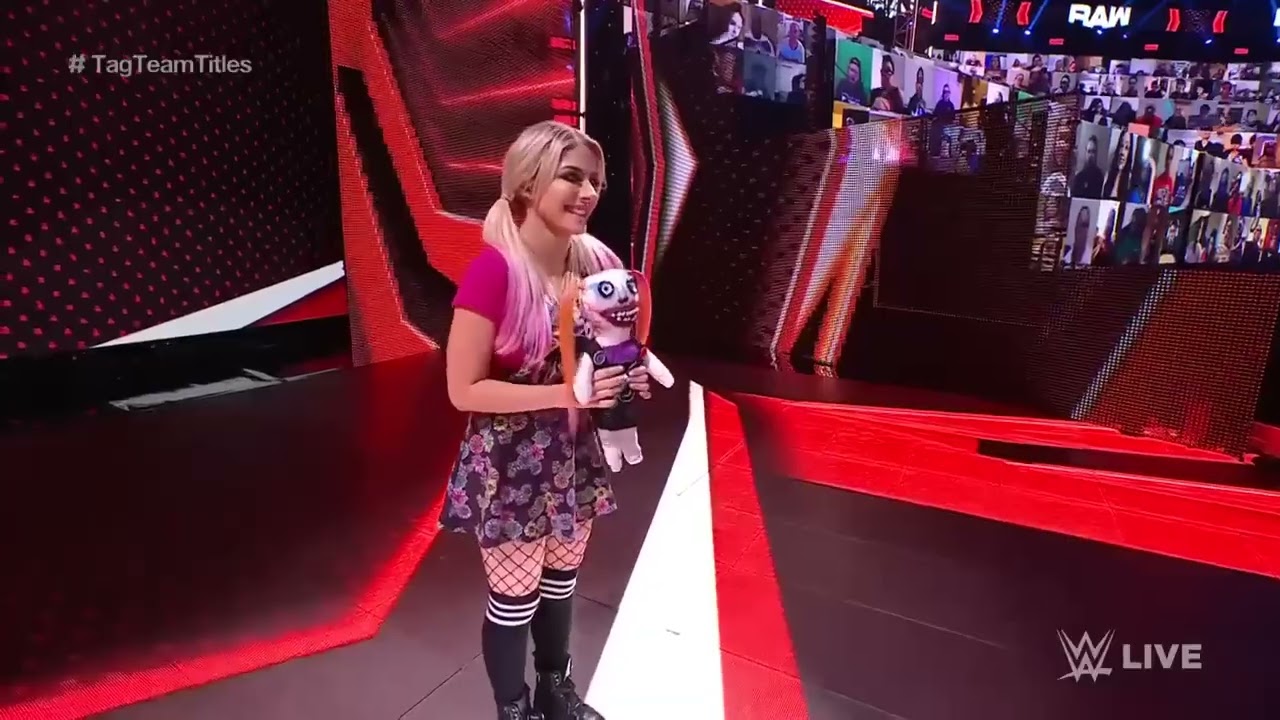 Tamina & Natalya (c) vs. Baszler & Jax – WWE Women’s Tag Team Championships Match: Raw, May 17, 2021 backdrop