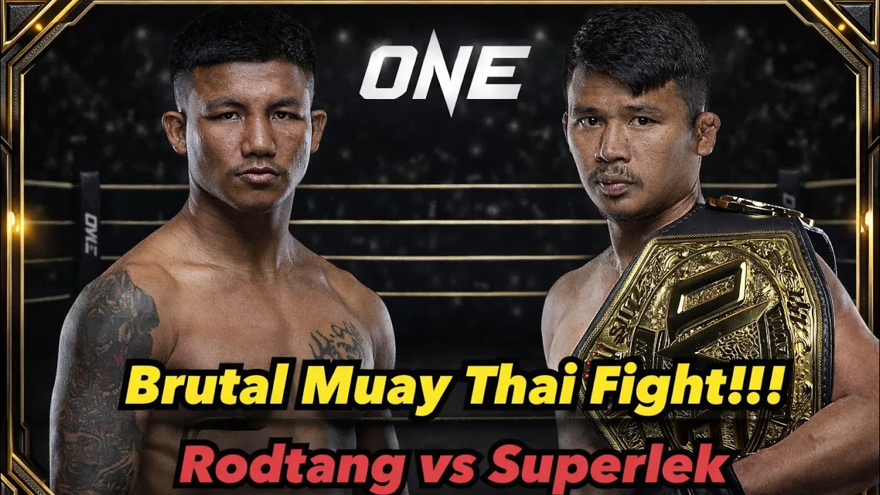 🔥 Brutal Muay Thai Fight! Rodtang vs Superlek | DEVASTATING ELBOWS 💥