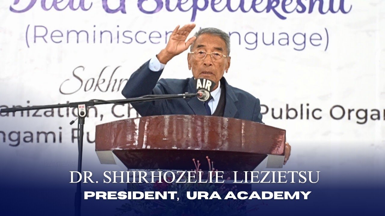 Dr. shiirhozelie Liezietsu / President ,Ura Academy / Tenyidie Pederiichii va 55-U