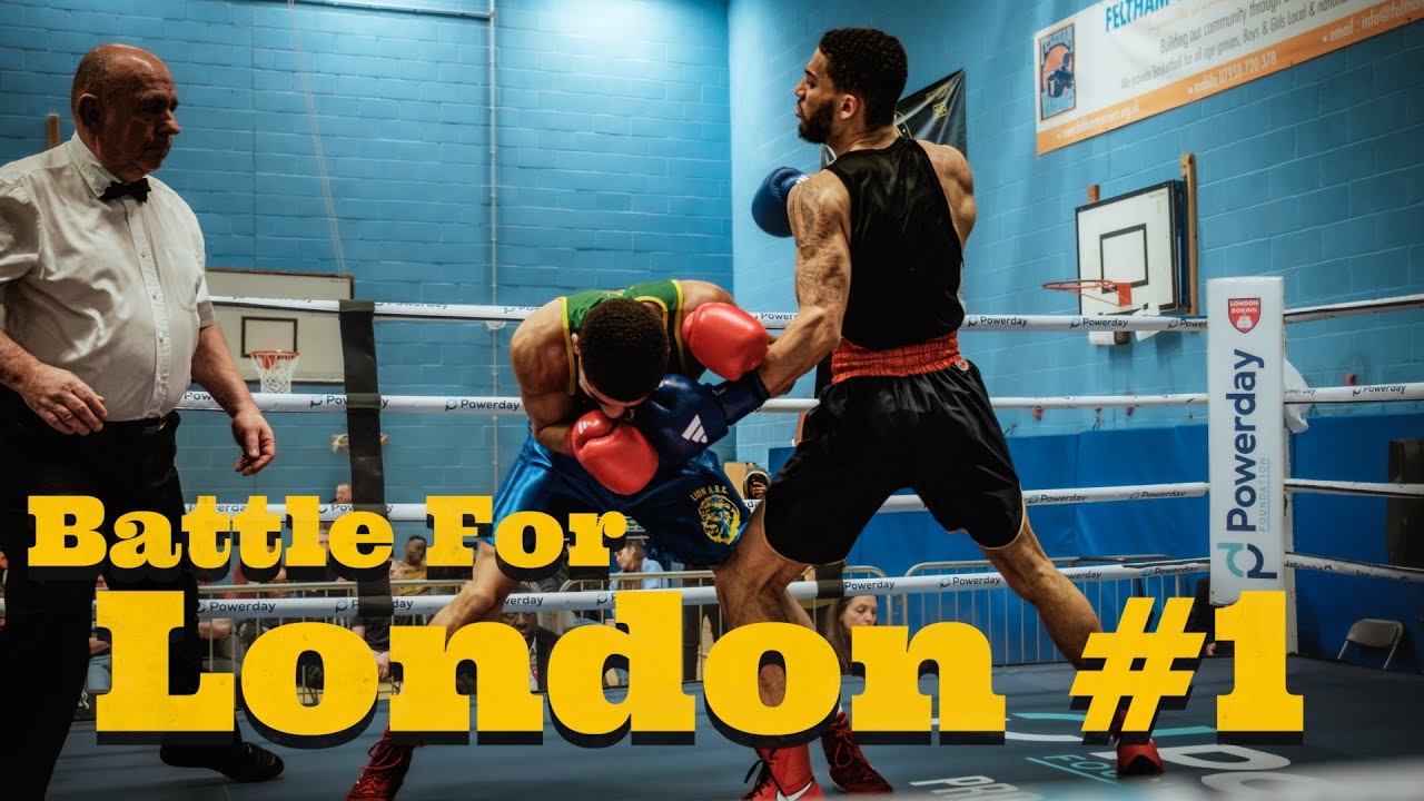 Senior Elite Amateur Boxers London Region Semi Finals Part 3 background