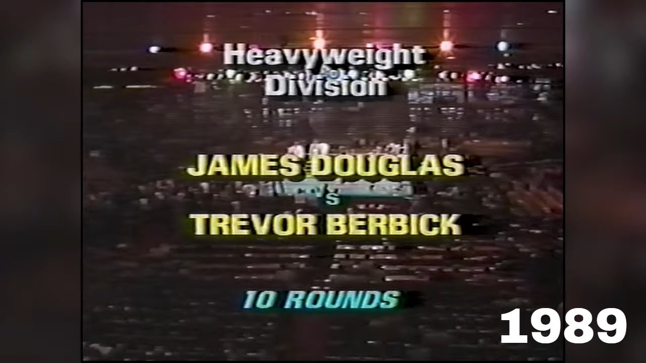 James "Buster" Douglas vs Trevor Berbick.