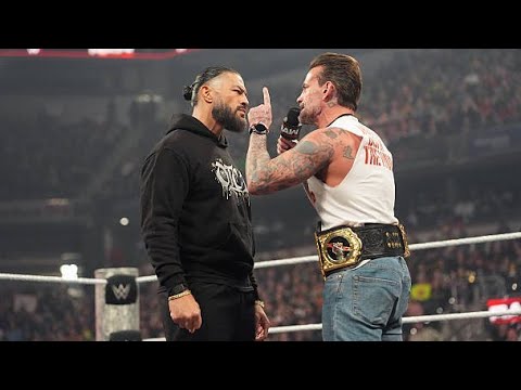 Roman Reigns confronts CM Punk _ WWE RAW 2 March 2026