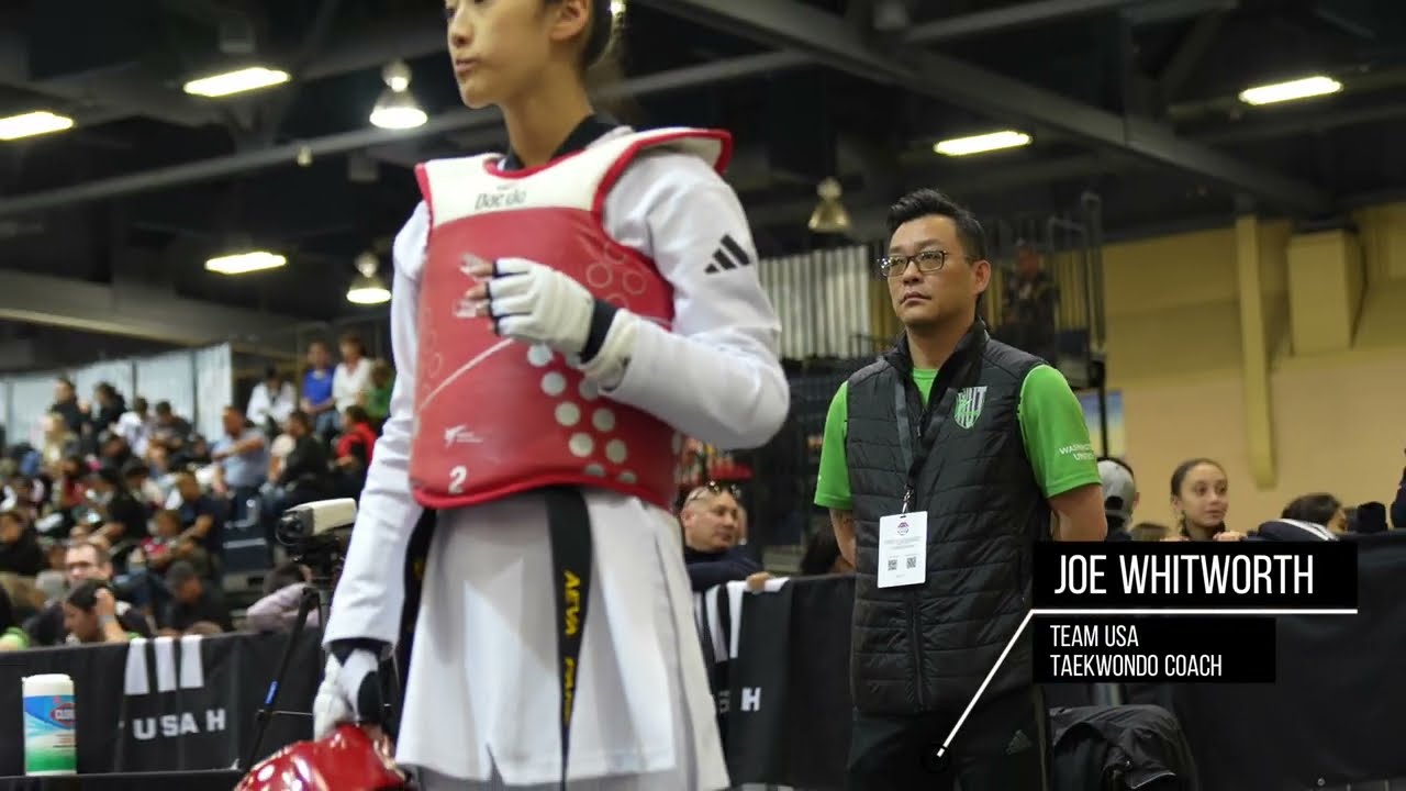 USA Taekwondo Coach Joe Whitworth background