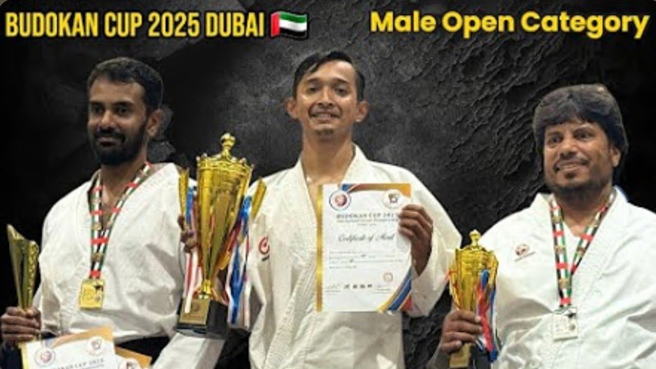 Male Open Category Final | Budokan International Karate Championship 2025 🇦🇪 backdrop