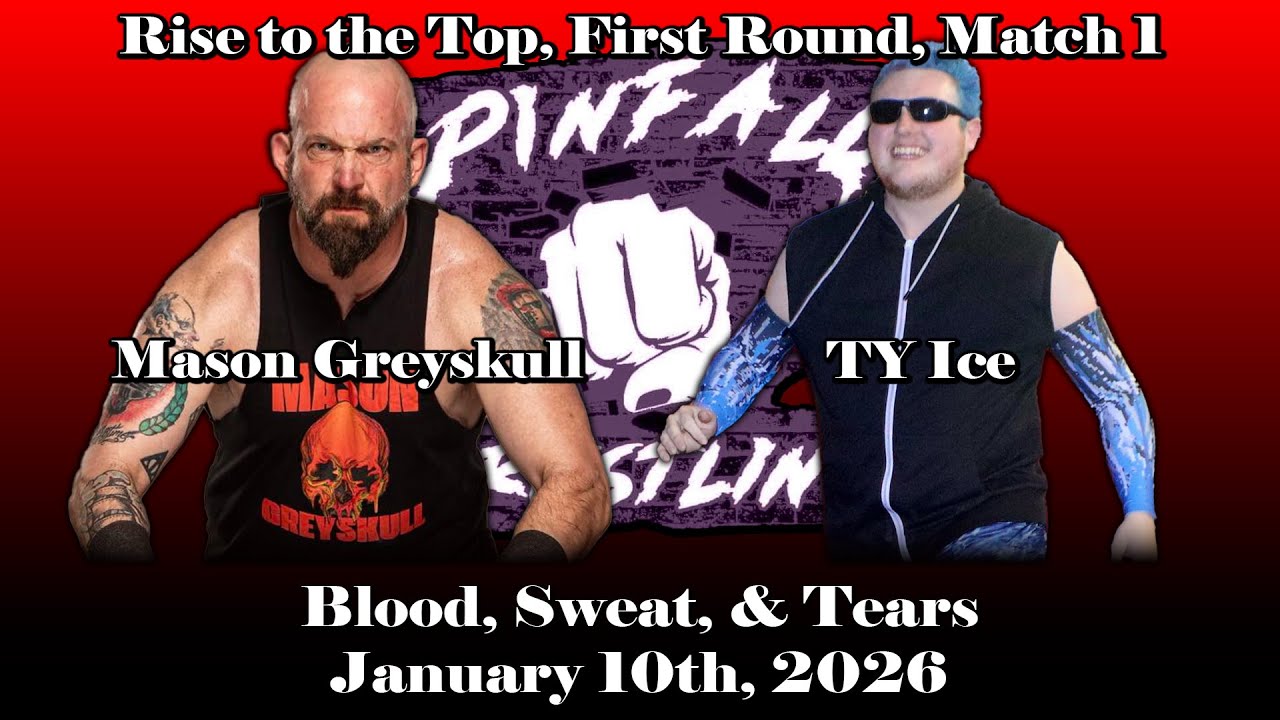Pinfall Wrestling | Rise to the Top First Round Match 1: TY Ice vs. Mason Greyskull