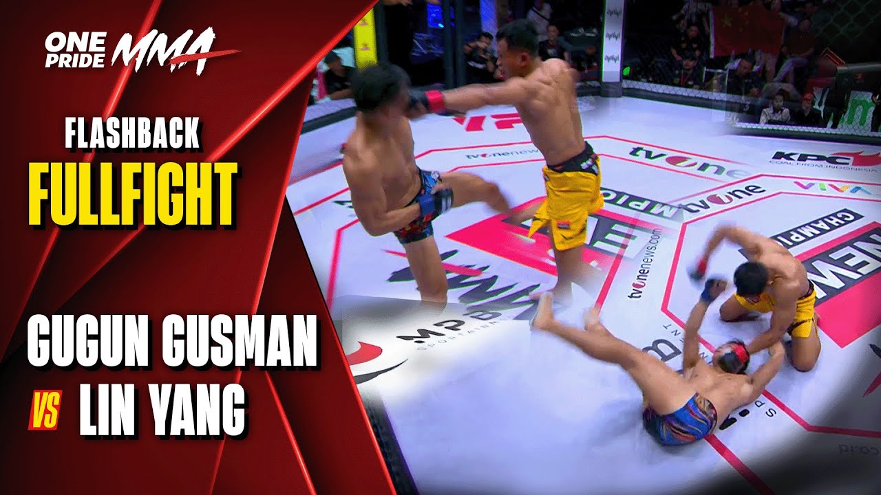INTERNASIONAL FIGHT‼️Dominasi Gugun Gusman Buat Lin Yang petarung China Emosi | Flashback Full Fight