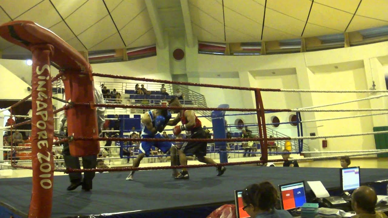 Singapore Amateur Boxing Invitational Boxing Tournament - 30 August 2014 - Bout3Round1