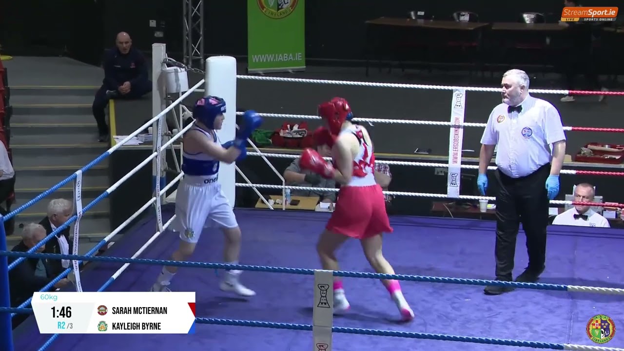 2024 National Junior 1 Championship: 60kg Sarah McTiernan (Drumsna) v Kayleigh Byrne (Gorey)