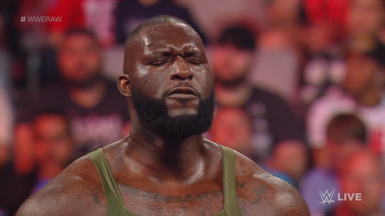 Omos vs. Local Competitor - WWE RAW 01 May 2023 background