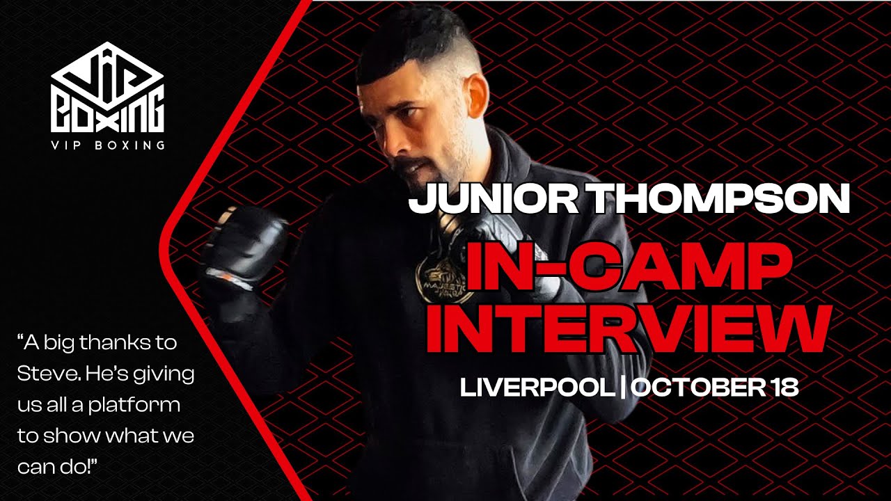 JUNIOR THOMPSON | IN-CAMP INTERVIEW | LIVERPOOL | OCTOBER 18