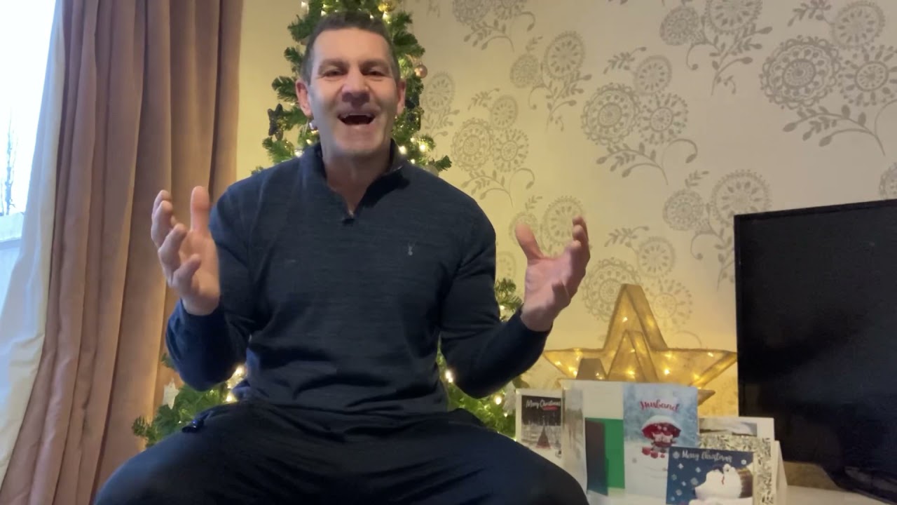 Tiger’s Christmas message! background