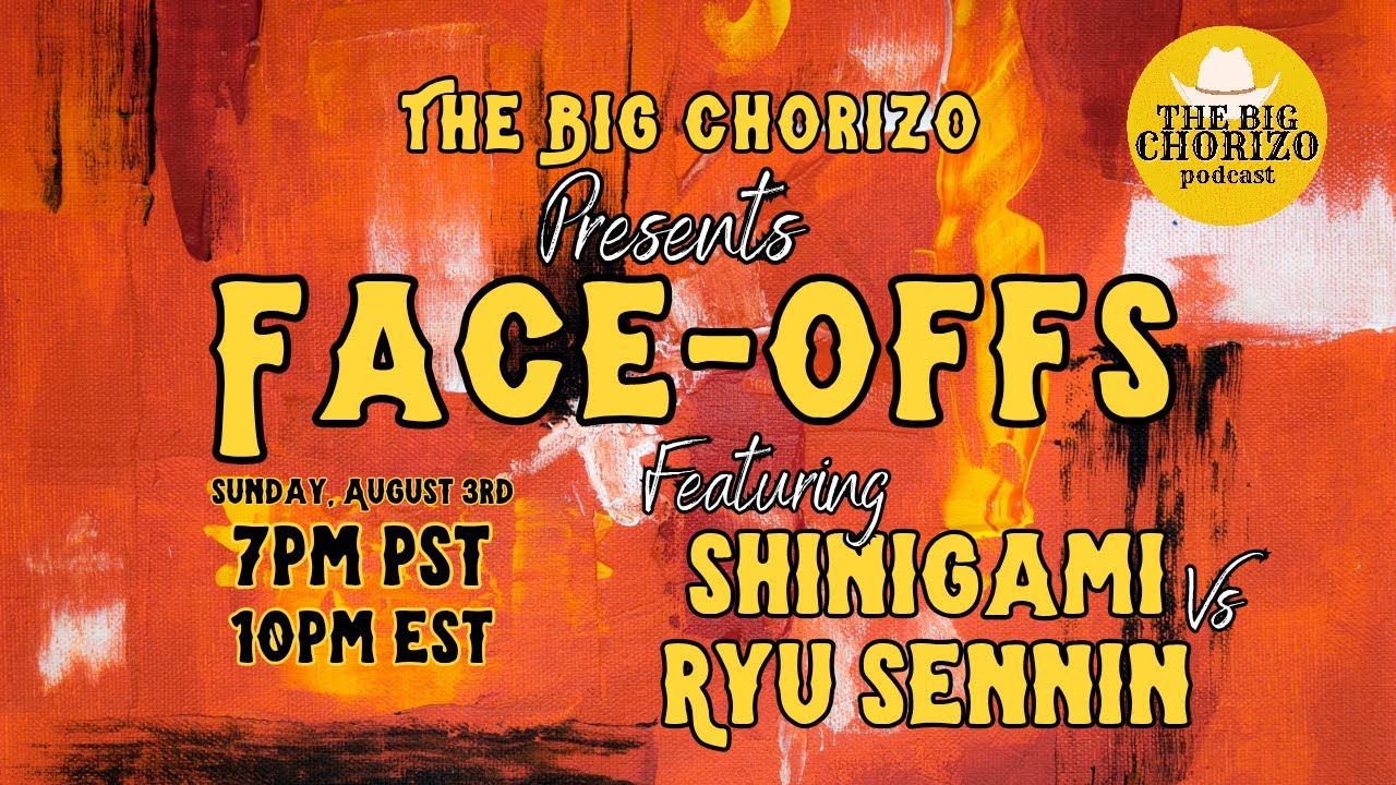 Face-offs: Shinigami vs Ryu Sennin & Others background