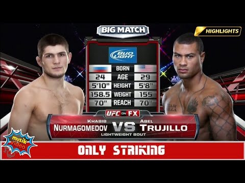 21 Take Downs, the Most in UFC History..!🔥☕ | Khabib vs Abel | UFC 160 | Las Vegas, 2013 #ufc#khabib
