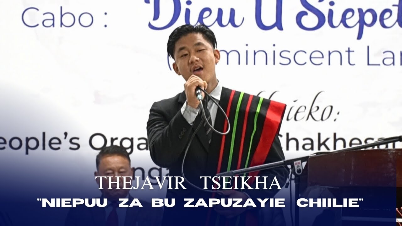 Thejavir Tseikha "Niepuu za bu Zapuzayie chiilie" / Tenyidie Pederiichii va 55 - U background