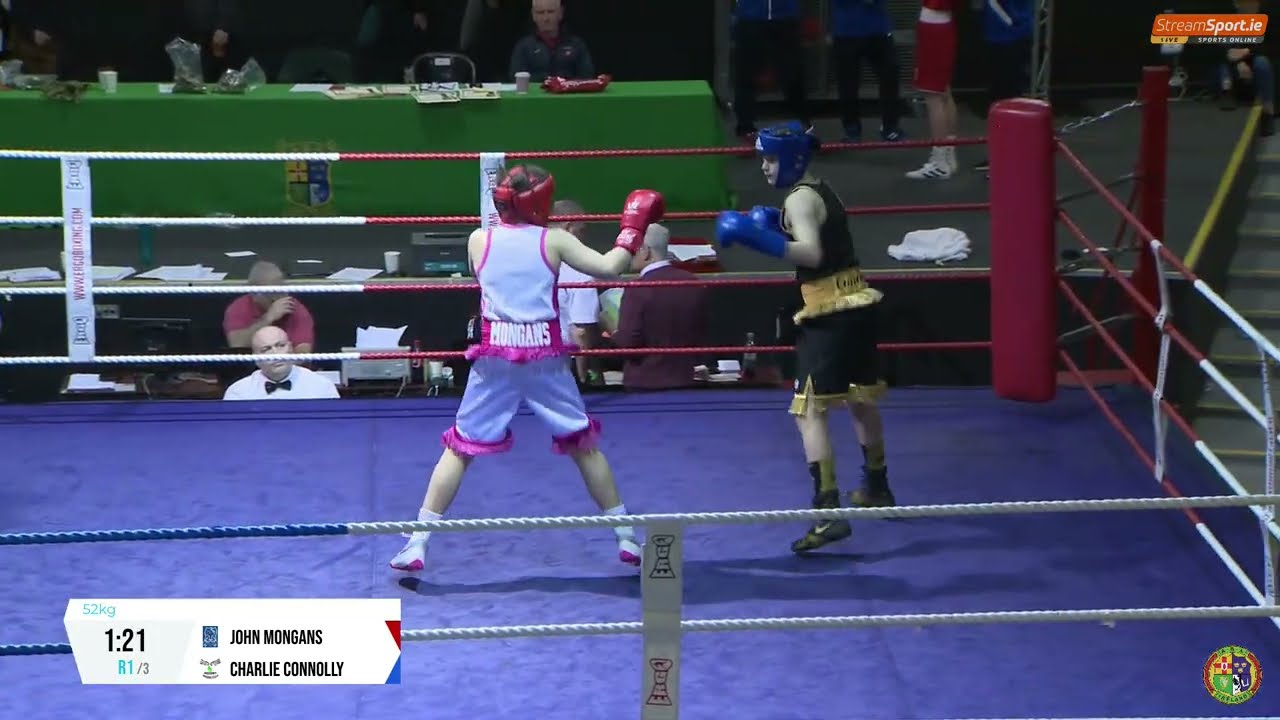 2024 National BG2 Championship: 52kg John Mongans (Rathkeale) v Charlie Connolly (Jobstown)