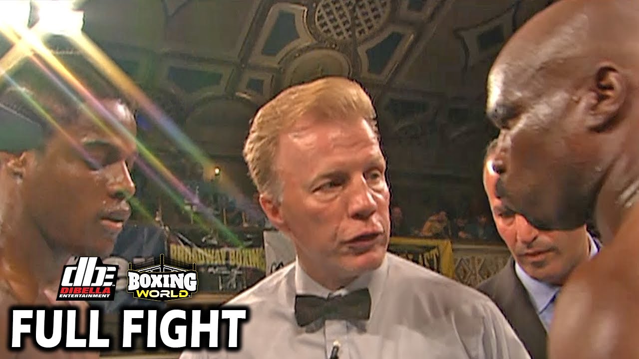 EHINOMEN EHIKHAMENOR vs. ROBERT MOSLEY | Full Fight | Boxing World background