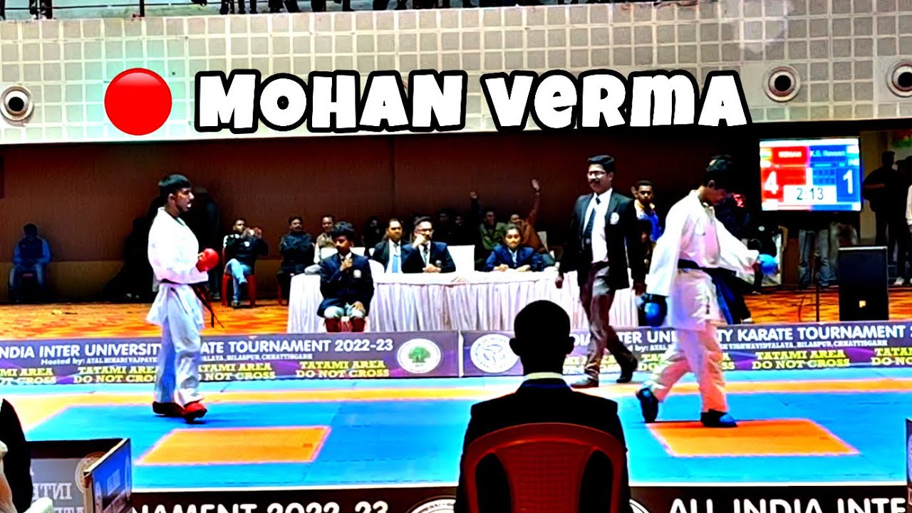 Mohan Verma | All india University tournament | Chattisgarh 2022-23 background