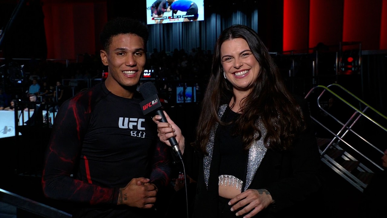 Meyram Maquine pede por Mikey Musumeci após a vitória no UFC BJJ 6