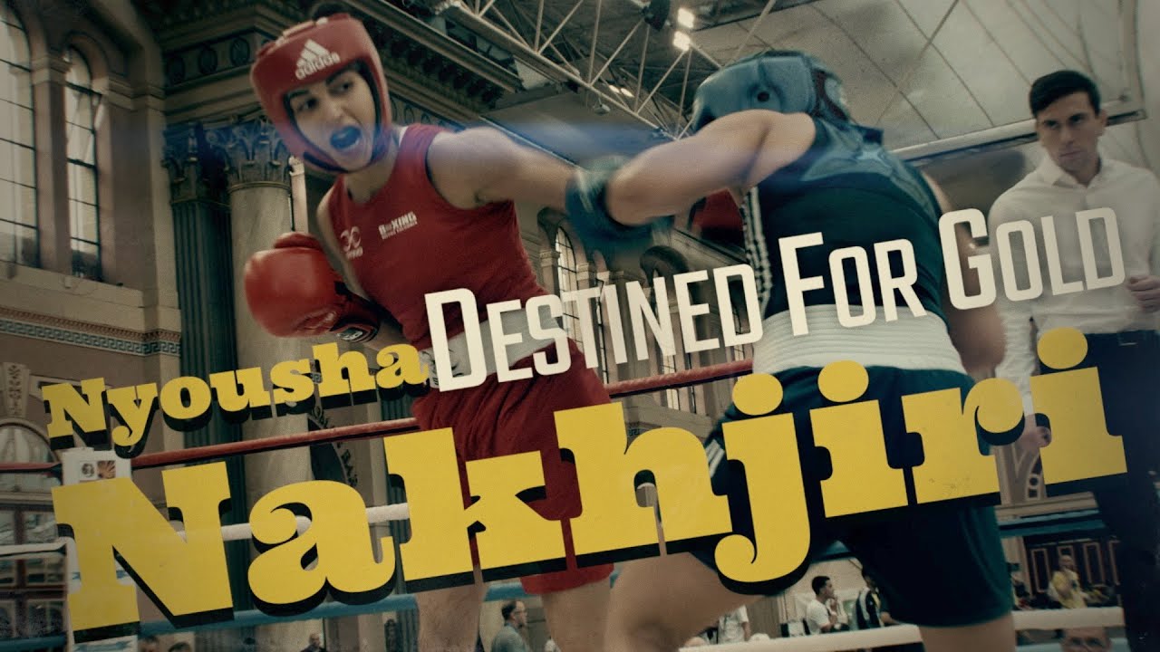 Iranian Born Canadian Champ & Paris Olympic Hopeful Nyousha Nakhjiri's show off slick Boxing skills! background