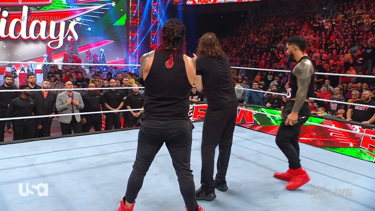 The Bloodline Segment - WWE RAW December 19, 2022