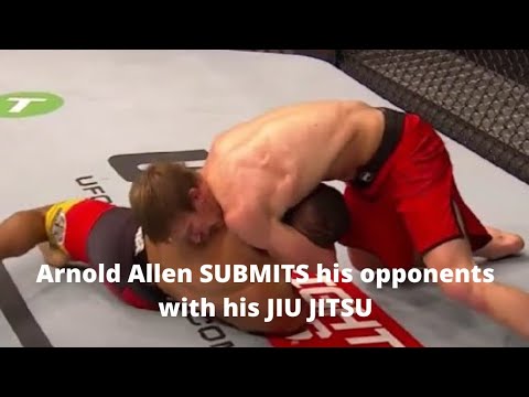 Arnold Allen SUBMITS his opponents with his JIU JITSU