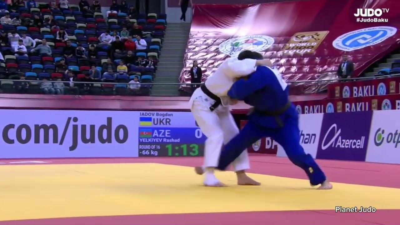 Bogdan IADOV (UKR) 🆚️ Rashad YELKIYEV (AZE) | 2 раунд/-66кг | Большой Шлем Баку 2024