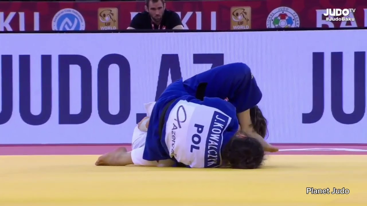 Christa DEGUCHI 🇨🇦 🆚️ Julia KOWALCZYK 🇵🇱 | 2 раунд/-57кг | Большой Шлем Баку 2024