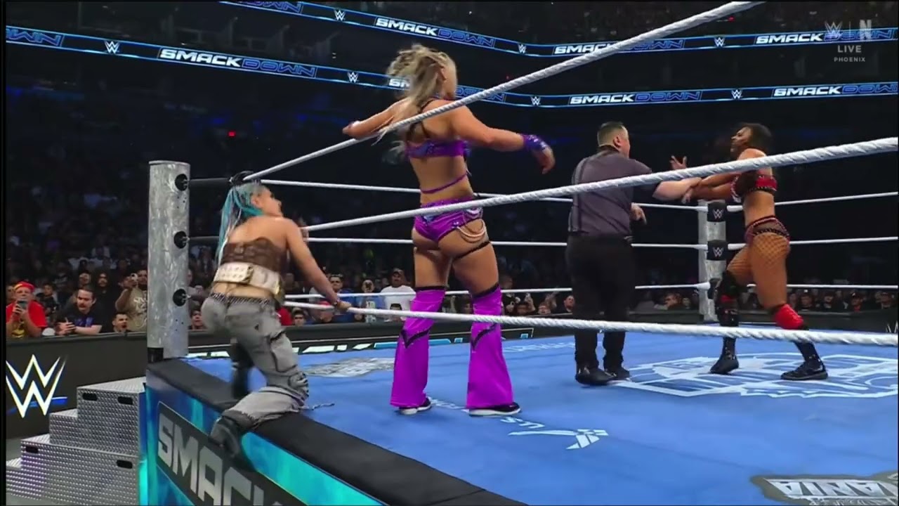 (2/2) Tiffany Stratton vs Kiana James: Smackdown March 13 2026