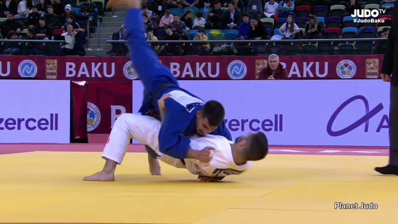 Abrek NAGUCHEV 🇷🇺 🆚️ Matan KOKOLAYEV 🇮🇱 | 1 раунд/-66кг | Большой Шлем Баку 2024