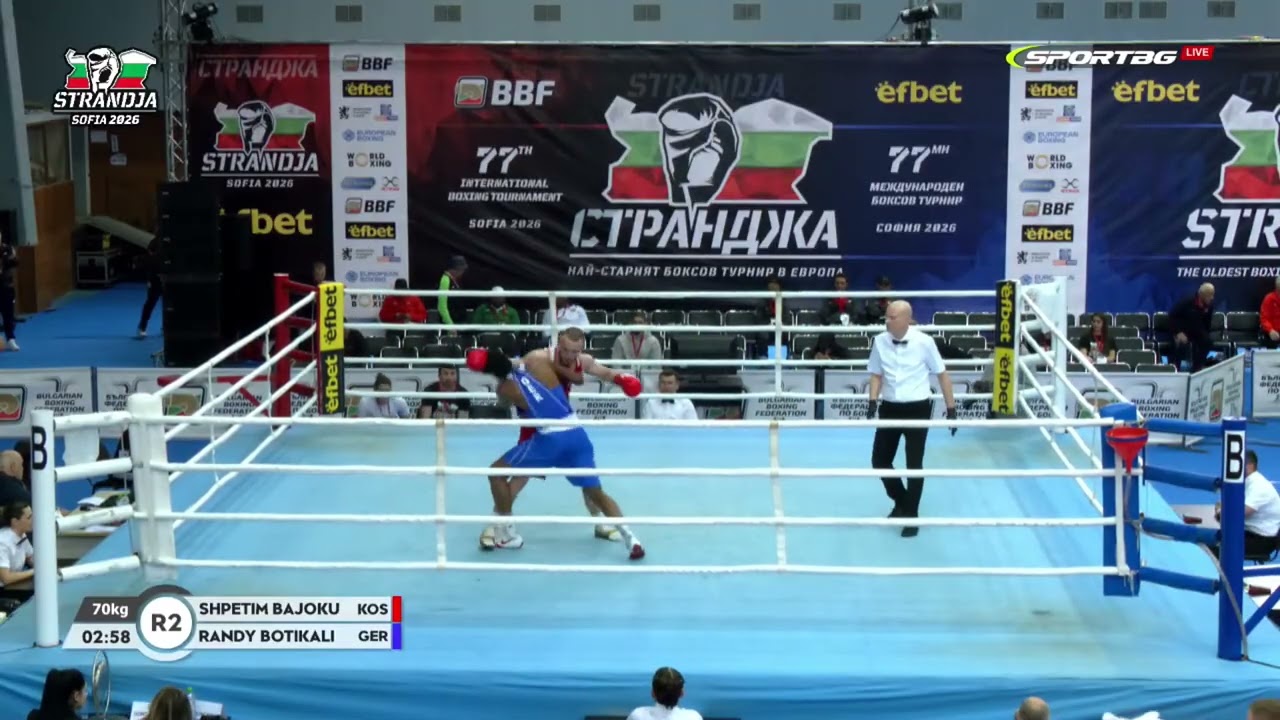 Randy Botikali (GER) vs. Shpetim Bajoku (KOS) Strandja Tournament 2026 (70kg)
