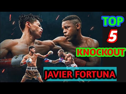 (ROAD TO ) RYAN GARCIA VS JAVIER FORTUNA -FORTUNA TOP 5 KNOCK OUT background