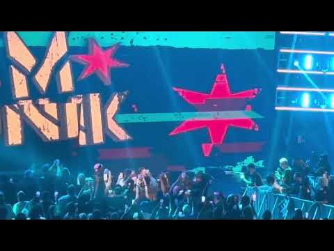 WWE RAW: CM Punk Entrance background