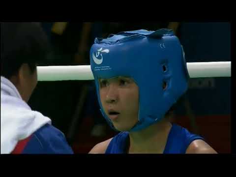 48kg Josie Gabuco PHI Vs Xu Shiqi CHN 2012 World Championships background