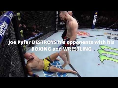 Joe Pyfer DESTROYS his opponents with his BOXING and WRESTLING