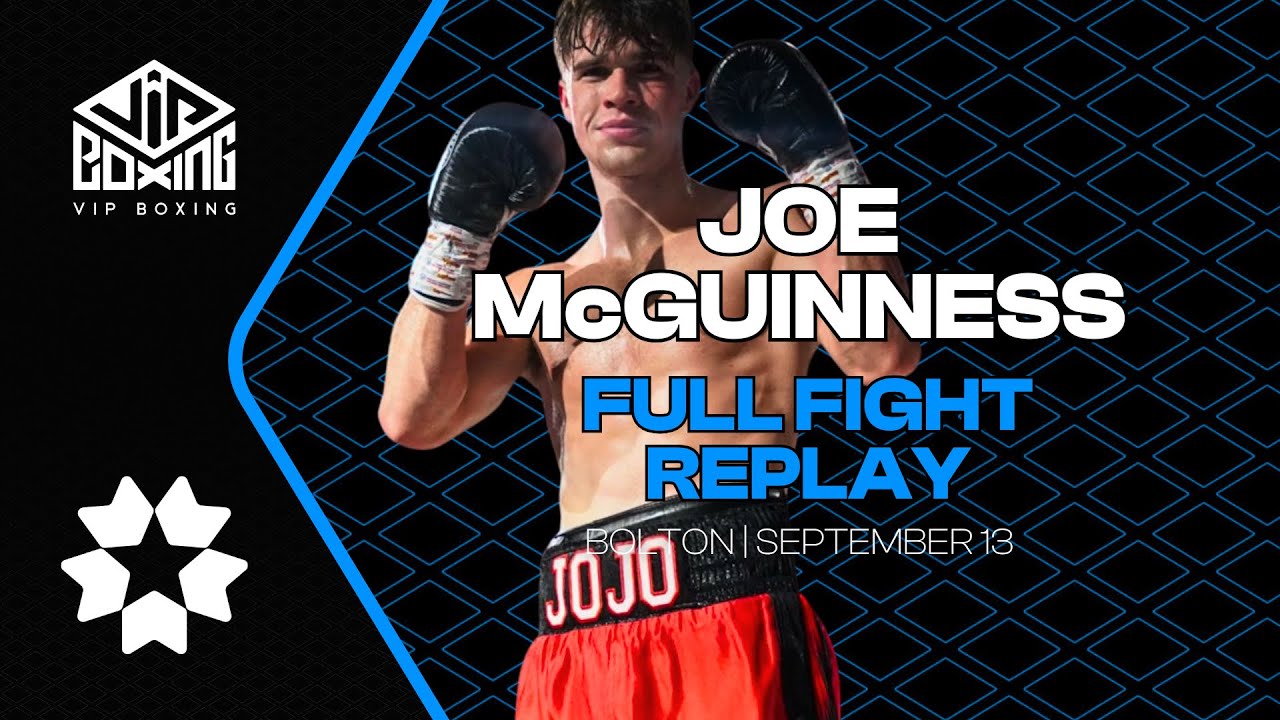 ЁЯОеJoe McGuinness v Liam Fitzmaurice | Full Fight Replay | Bolton | September 13 background