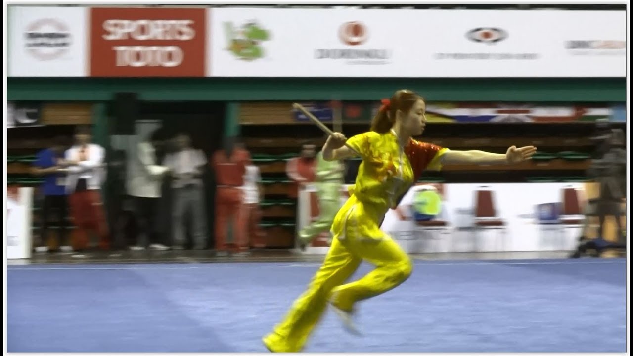 12th World Wushu Championships, Women Qiangshu KOR Heeju Seo 9.45