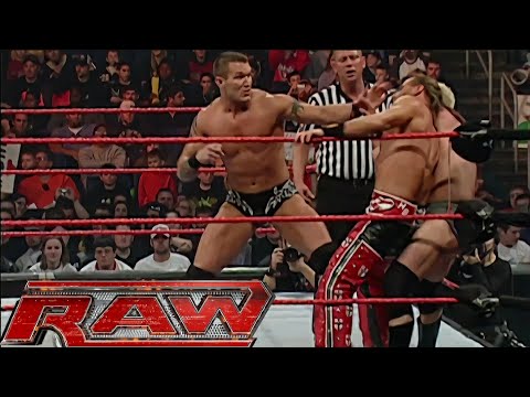 Randy Orton & Mr.Kennedy vs Shawn Michaels & Jeff Hardy RAW Dec 17,2007