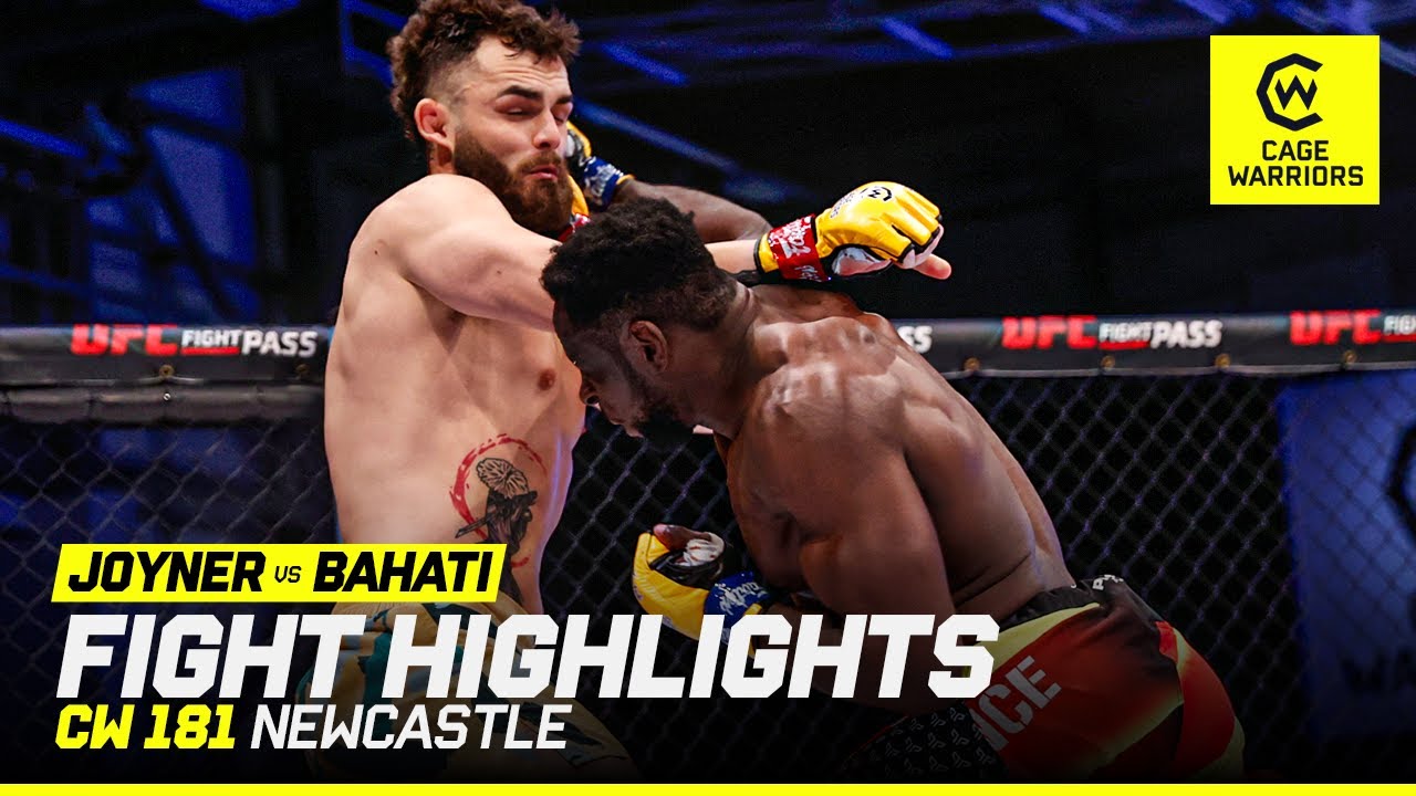 CONTROVERSIAL ENDING ๐ฒ | Charles Joyner vs. Yannick Bahati | CW 181 Newcastle Fight Highlights
