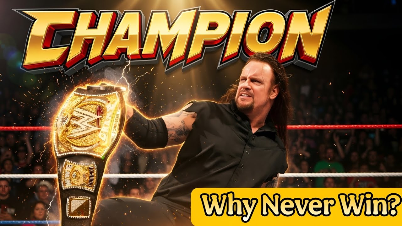 Why Undertaker NEVER Won The Spinner WWE Title? 😱 Shocking Reason!"