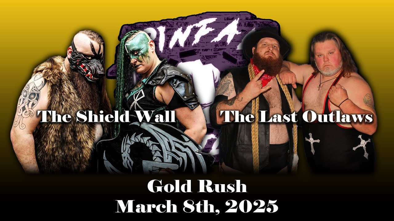 Pinfall Wrestling FULL MATCH - The Shield Wall vs. The Last Outlaws