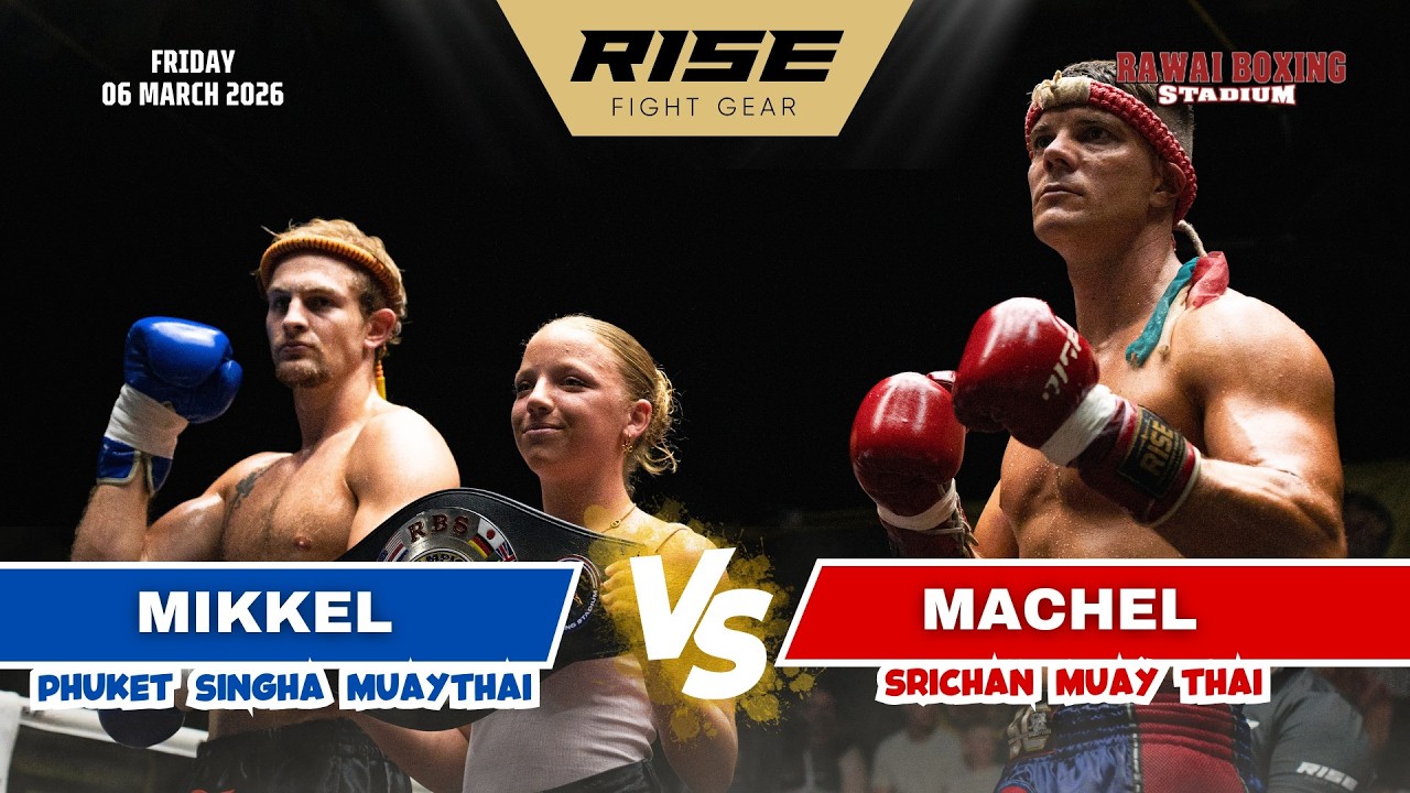 🇩🇪 Germany vs Denmark 🇩🇰 | MACHEL (Srichan Muay Thai) vs MIKKEL (Phuket Singha Muay Thai)