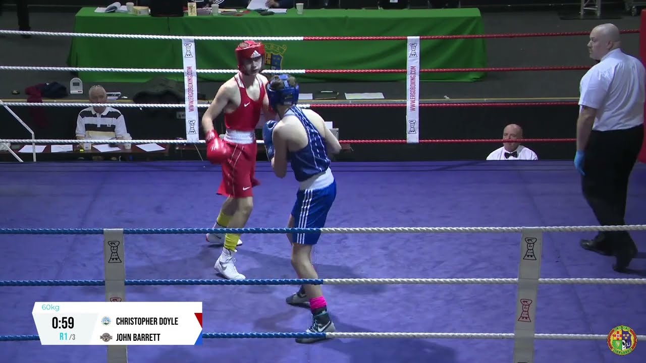 2024 National BG4 Championship: 60kg Christopher Doyle (Templemore) v John Barrett (Olympic C)