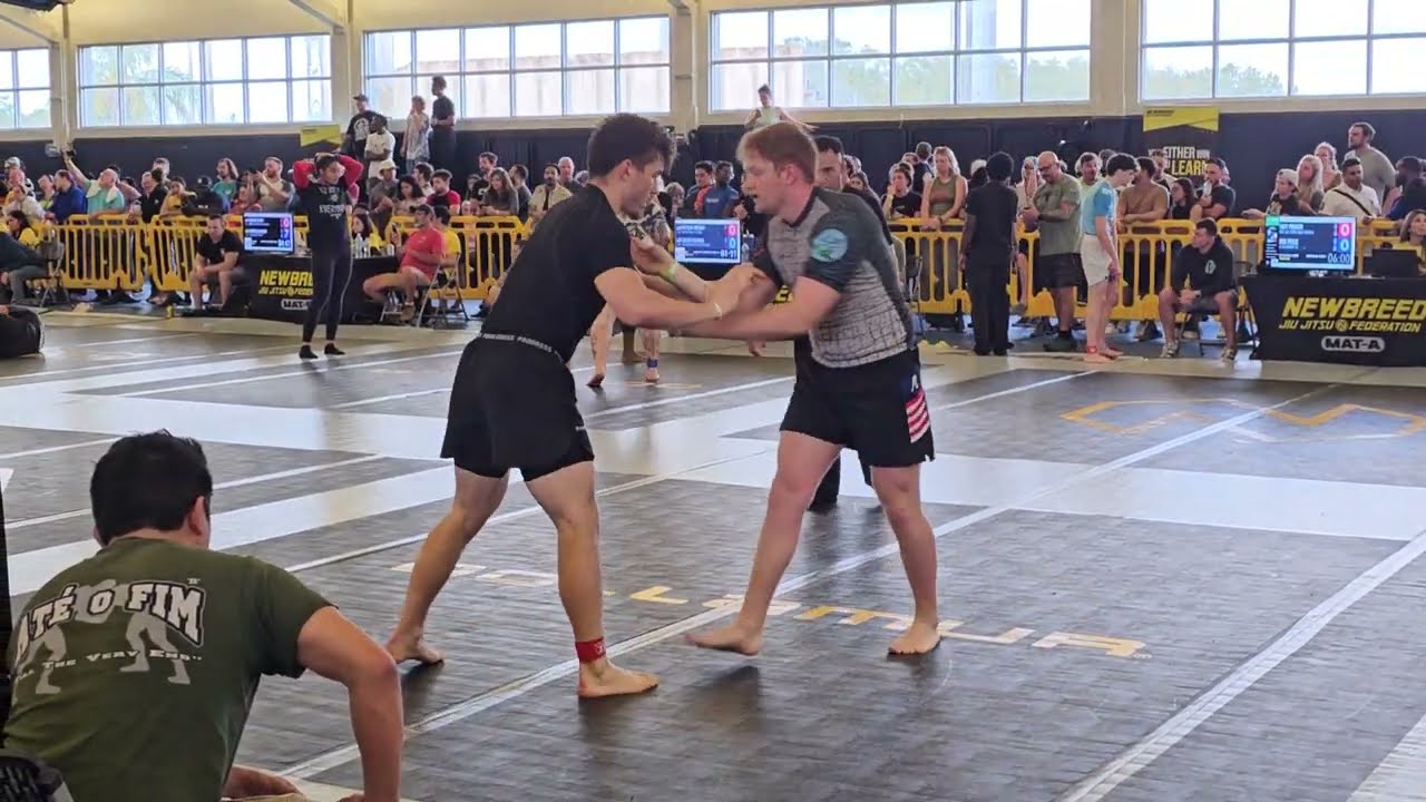 BJJ No Gi Match With Big Judo Throw Jacksonville Jan 2024