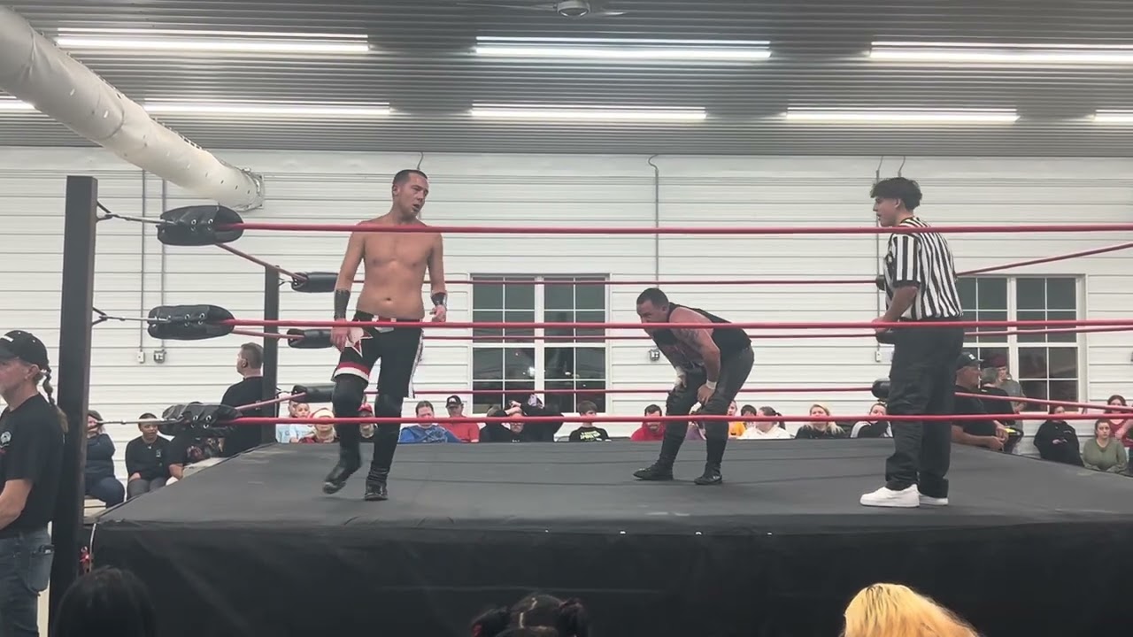 Chris Eckos VS Zakk Austin Top Rope Wrestling Lebanon TN Dec 6, 2025 Openweight Championship Match 