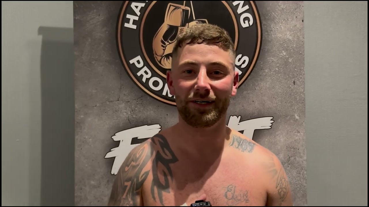 Danny Weston Explodes with 1st Round Stoppage on Debut | Fight Night 13 background