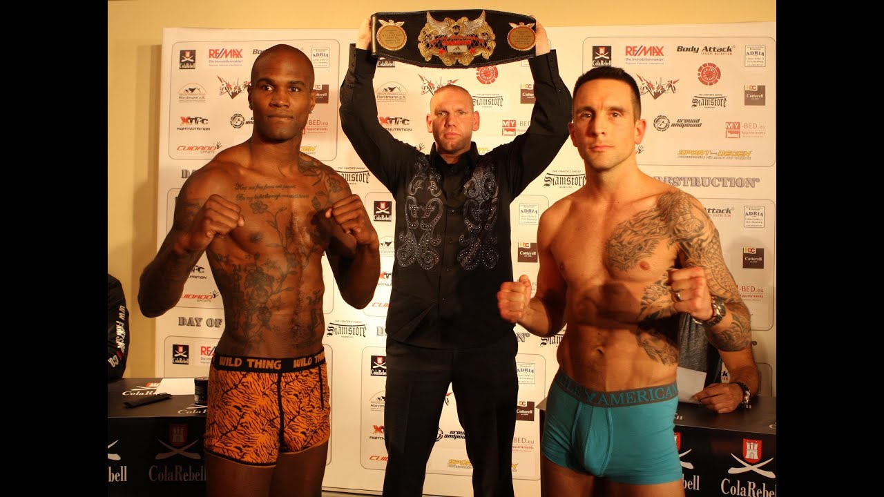 Official weigh in - DAY OF DESTRUCTION 7 background