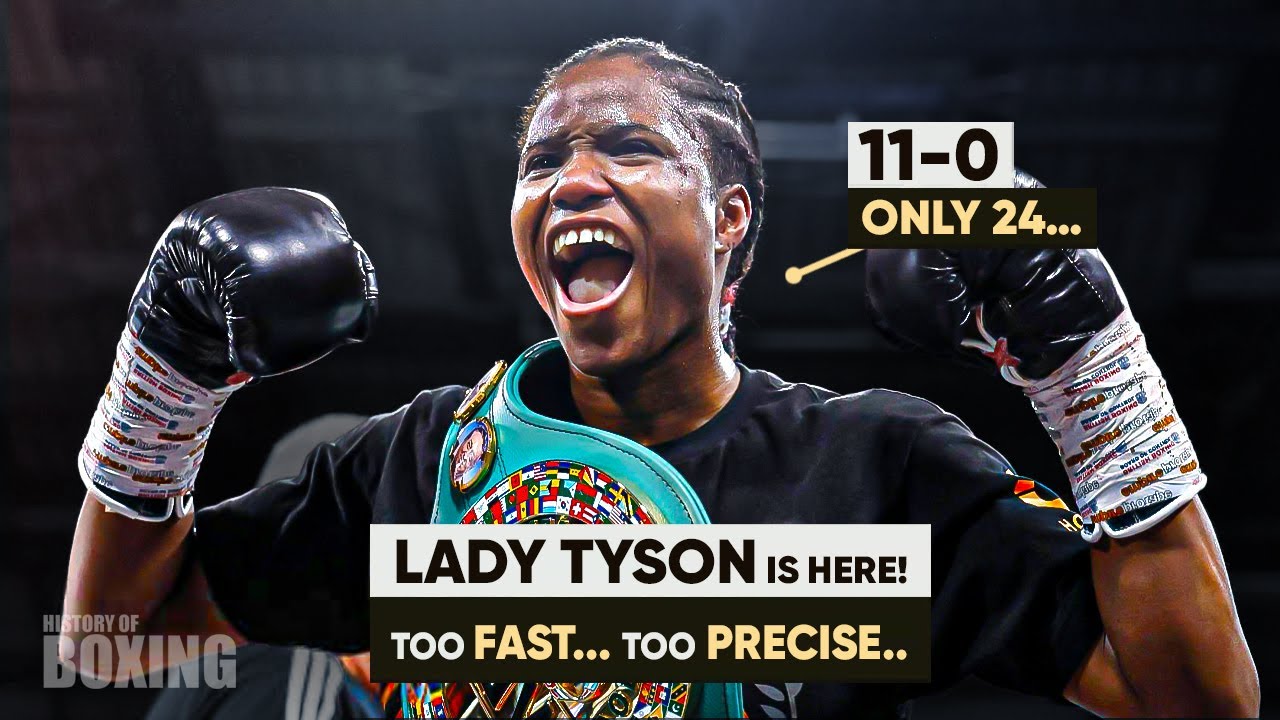 She Hits Like Tyson! Caroline Dubois – The Ring's New Nightmare... And She’s Just Getting Started! background