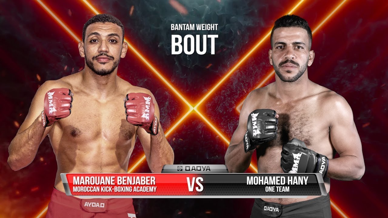 Mohamed Hany vs Maraoune Benjaber | Highlights | Qadya 002 #Qadya #Qadya002 #mma #fight #fightnight