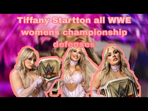 Tiffany Stratton all WWE womens Championship defenses {Summer Spice}